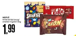 PRO7 Supermercati Nestlé kit kat vari tipi / smarties / lion offerta