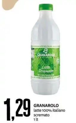 PRO7 Supermercati Granarolo latte scremato offerta