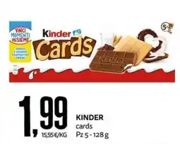PRO7 Supermercati Kinder Cards offerta