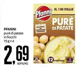 PRO7 Supermercati Pfanni purè di patate in fiocchi offerta