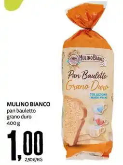PRO7 Supermercati Mulino Bianco pan bauletto grano duro offerta