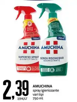 PRO7 Supermercati Amuchina spray igienizzante offerta