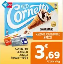 Conad City Cornetto Classico Algida offerta