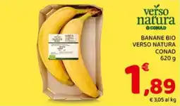 Conad City Banane bio Verso Natura offerta