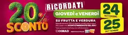 Conad City Frutta e Verdura offerta