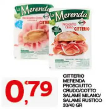 La Merenda Prosciutto Crudo/Cotto