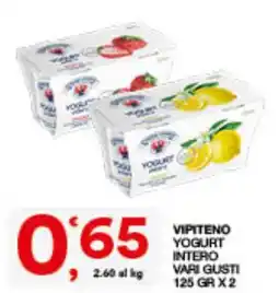 Quick Sisa Vipiteno yogurt intero offerta