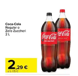 Carrefour Coca-Cola zero zuccheri offerta