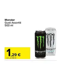 Carrefour Monster Gusti Assortiti offerta