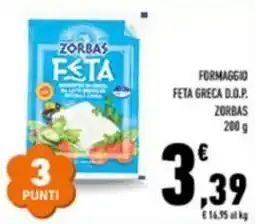 Conad City Formaggio feta greca d.o.p. Zorbas offerta