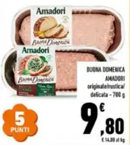 Conad City Buona Domenica Amadori offerta