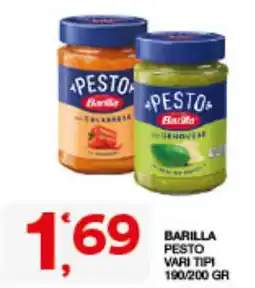 Quick Sisa Barilla pesto vari tipi offerta