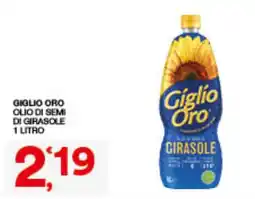 Quick Sisa Giglio Oro olio di semi di girasole offerta