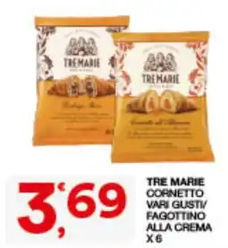 Quick Sisa Tre Marie cornetto vari gusti offerta