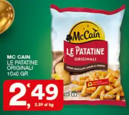 Quick Sisa McCain Le Patatine Originali offerta