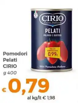 Tocal Pomodori Pelati Cirio offerta
