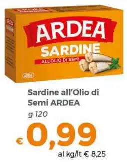 Tocal Sardine all'Olio di Semi ARDEA offerta