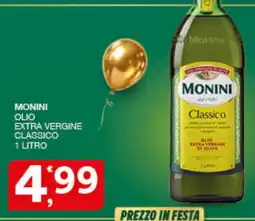 Quick Sisa Monini olio extra vergine classico offerta