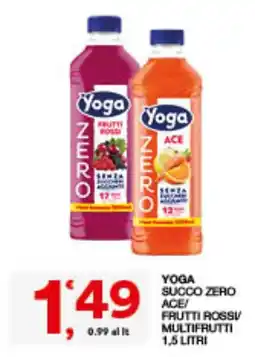 Quick Sisa Yoga succo zero offerta