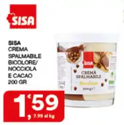 Quick Sisa Sisa crema spalmabile bicolor offerta