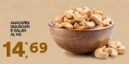 Quick Sisa Anacardi sgusciati e salati offerta
