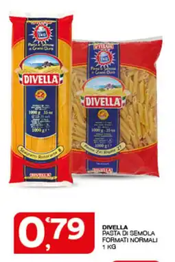 Quick Sisa Divella pasta di semola formati normali offerta