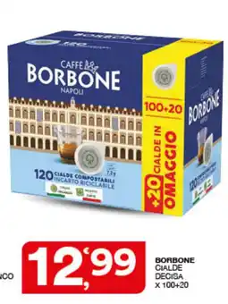 Quick Sisa Caffè Borbone cialde decisa offerta