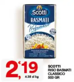 Quick Sisa Scotti riso basmati classico offerta