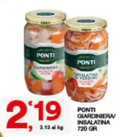 Quick Sisa Ponti giardiniera insalatina offerta