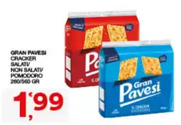 Quick Sisa Gran Pavesi cracker offerta