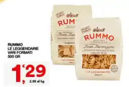 Quick Sisa Rummo le leggendarie offerta