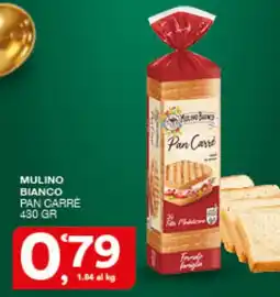 Quick Sisa Mulino Bianco Pan Carré offerta