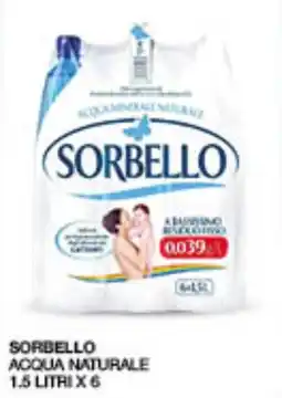 Quick Sisa Sorbello acqua naturale offerta