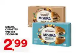 Quick Sisa Cornetti Cioccolato Misura offerta