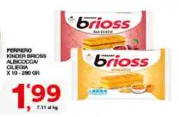 Quick Sisa Ferrero Kinder Brioss offerta