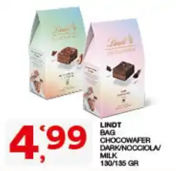 Quick Sisa Lindt bag chocowafers offerta
