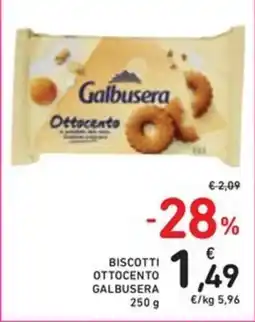 Spazio Conad Biscotti Ottocento Galbusera offerta