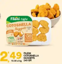 Quick Sisa Fileni Light Cotosnella Nuggets offerta