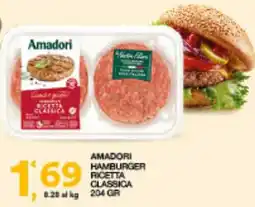 Quick Sisa Amadori hamburger ricetta classica offerta