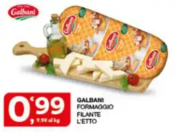 Quick Sisa Galbani Formaggio Filante offerta