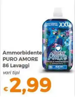 Tocal Ammorbidente Puro Amore offerta