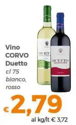 Tocal Vino CORVO Duetto offerta