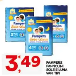 Quick Sisa Pampers Pannolini Sole e Luna offerta