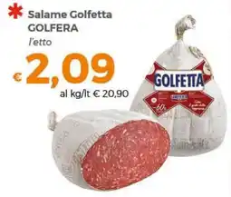 Tocal Salame Golfetta offerta