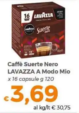 Tocal Caffè Suerte Nero LAVAZZA A Modo Mio offerta