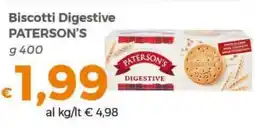 Tocal Biscotti Digestive Paterson's offerta