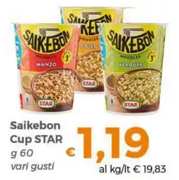 Tocal Saikebon Cup STAR offerta