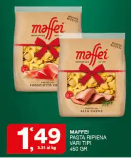 Quick Sisa Maffei pasta ripiena vari tipi offerta