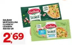 Quick Sisa Galbani Salumiere Mortadellina offerta