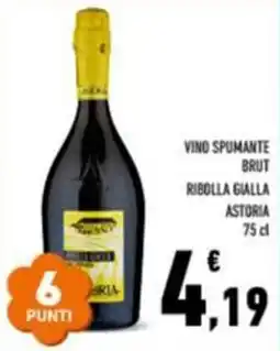 Conad City Vino spumante brut ribolla gialla astoria offerta